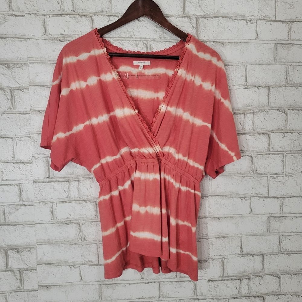 Maurices cute tye-dye short sleeve top